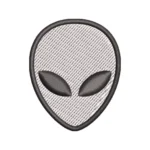 Alien Embroidery Design