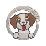 Cute Dog Embroidery Design