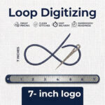 7 inch logo